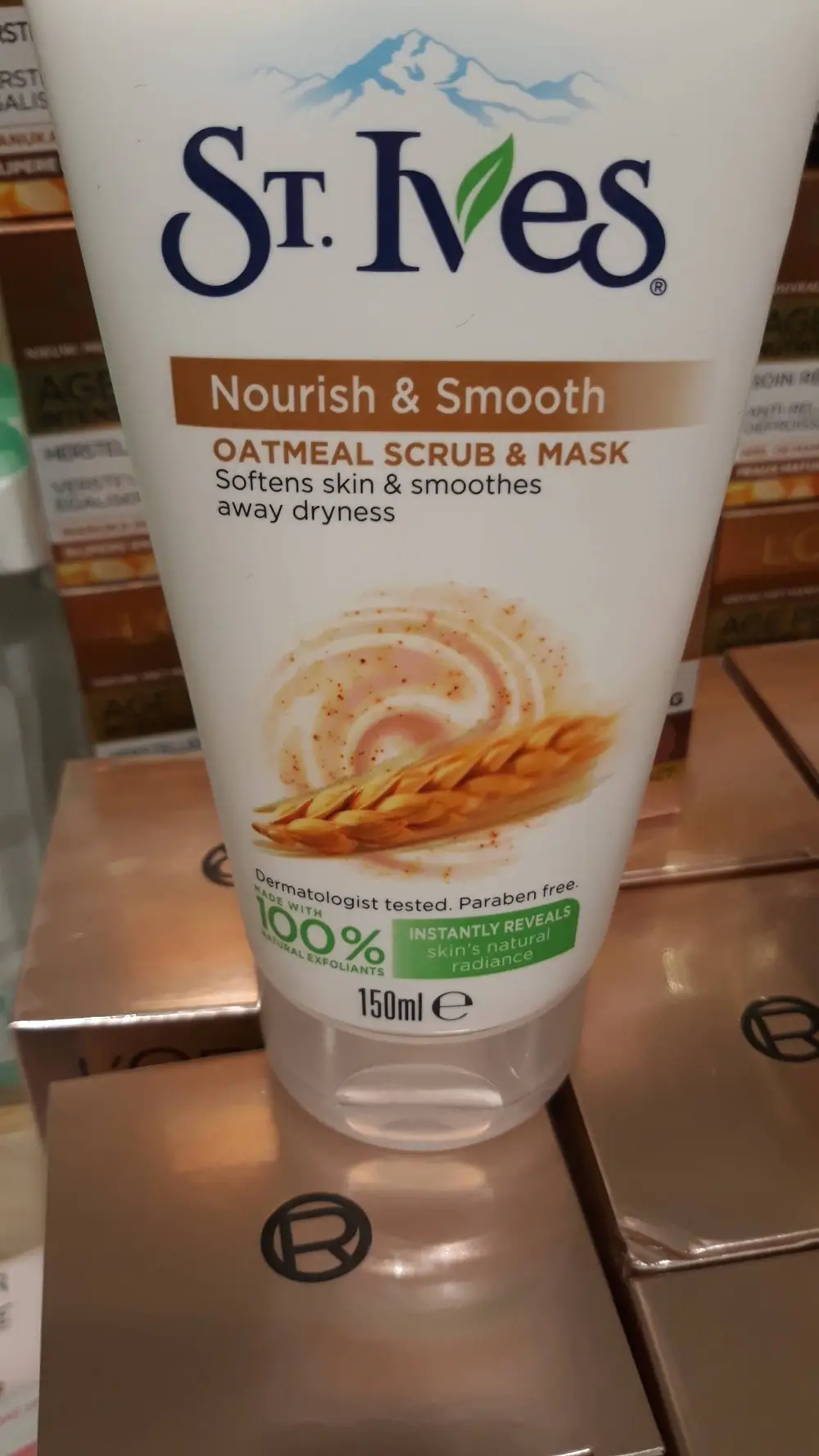 ST IVES - Oatmeal scrub & mask