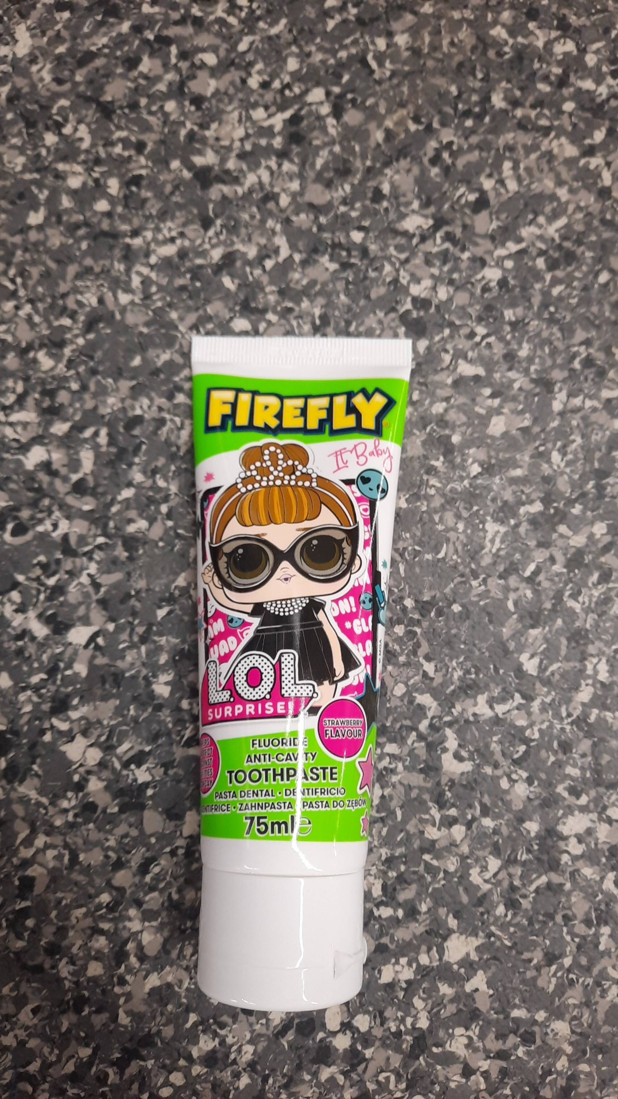 FIREFLY - Lol surprise - Fluoride anti-cavity Baby Toothpaste