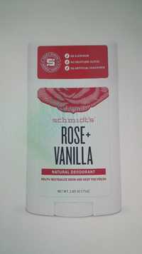 SCHMIDT'S - Rose + vanilla - Natural déodorant 
