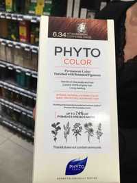 PHYTO PARIS - Phyto color - Permanent color enriched with botanical pigments - 6.34 intense dark copper blonde