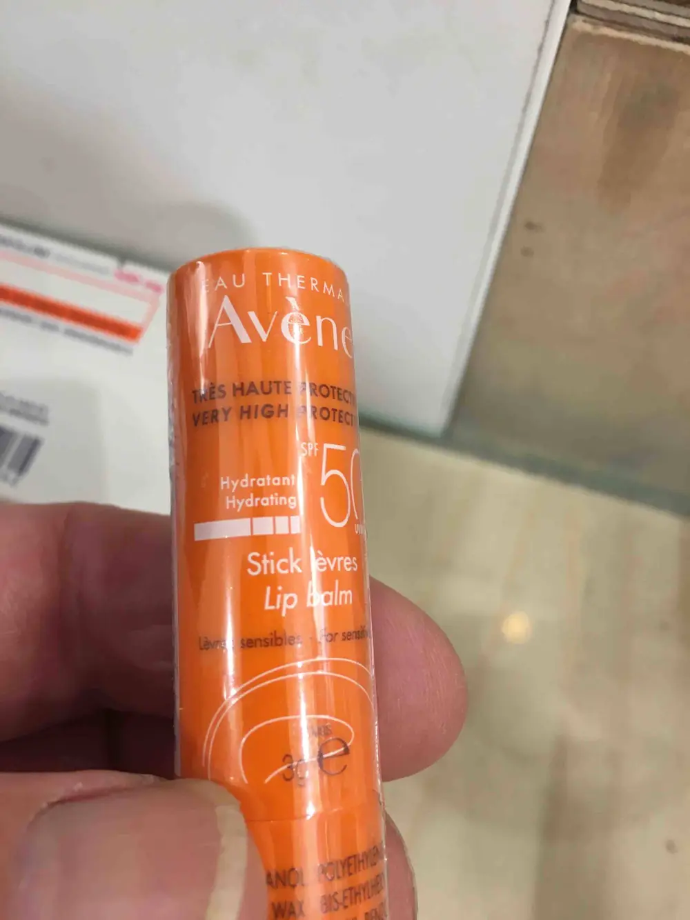 AVÈNE - Stick lèvres - SPF 50