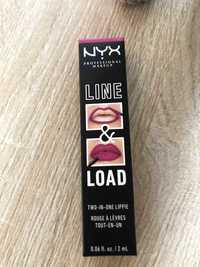 NYX PROFESSIONAL MAKEUP - Line & load - Rouge à lèvres tout-en-un