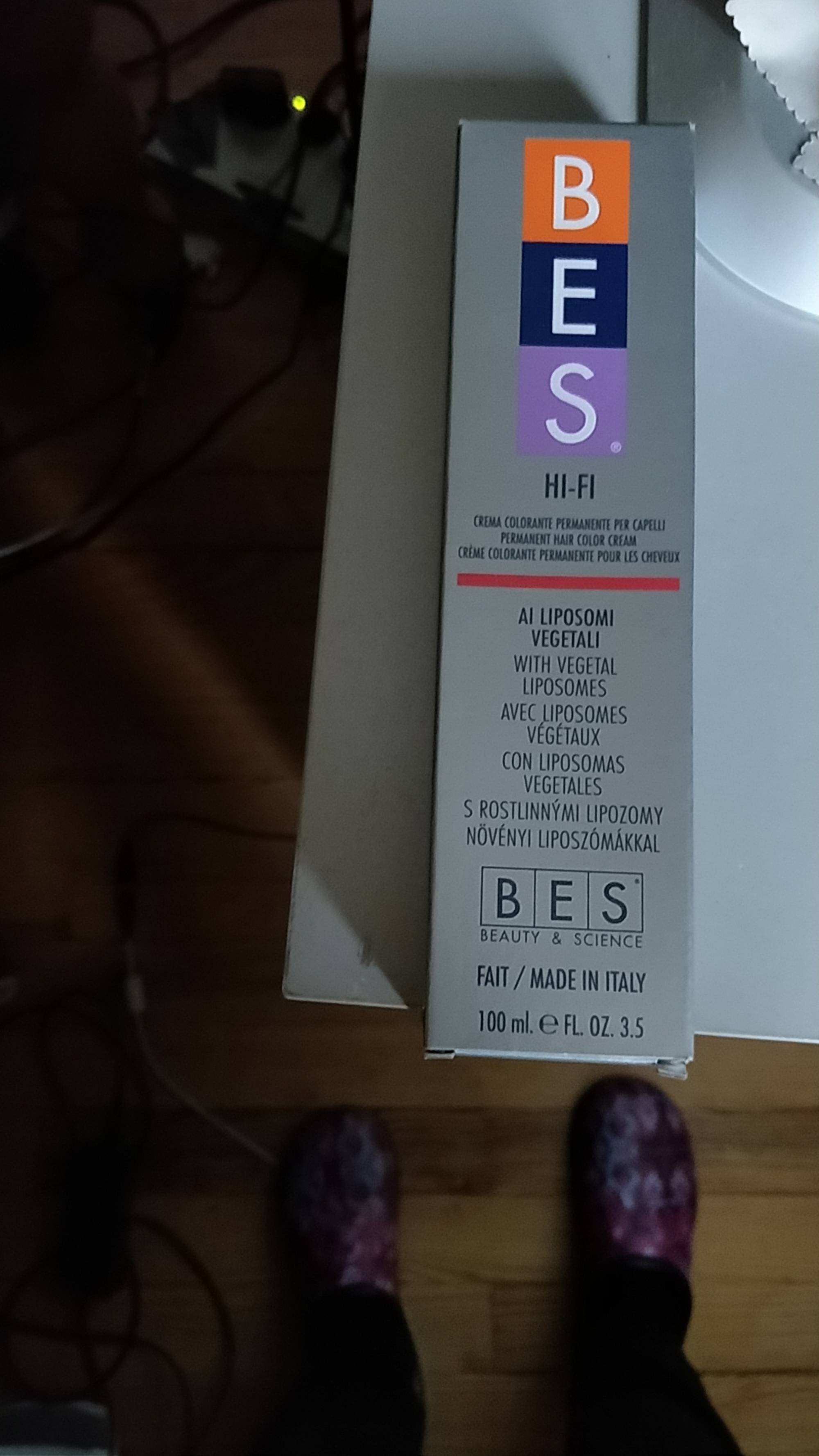 BES - Hi-fi - Crème colorante permanente pour les cheveux