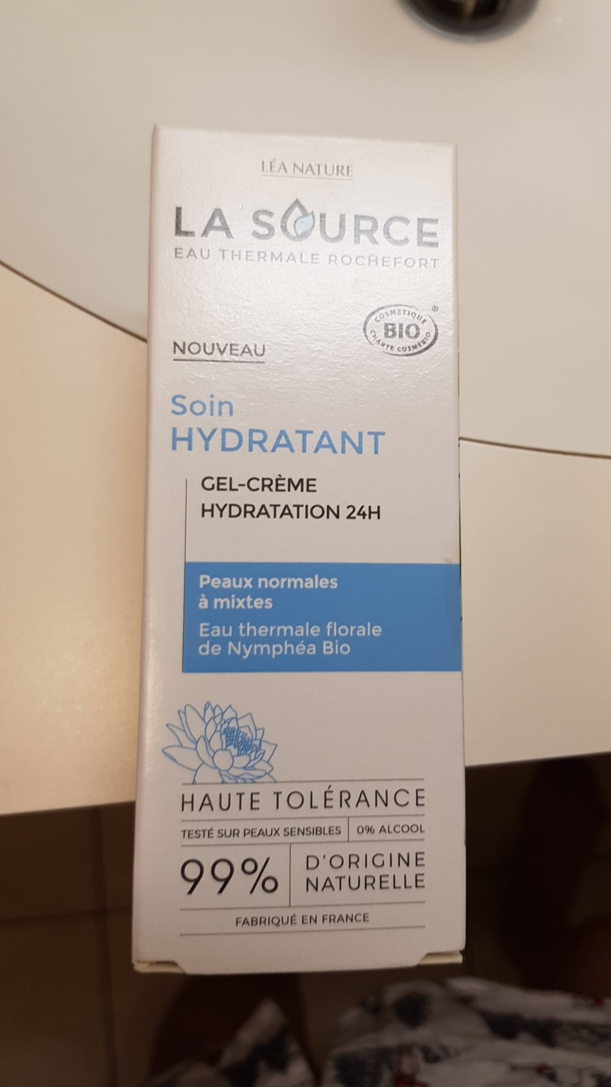 LÉA NATURE - La source - Soin hydratant - Gel-crème hydratation 24h