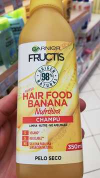 GARNIER - Fructis hair food banana nutritiva - Champú