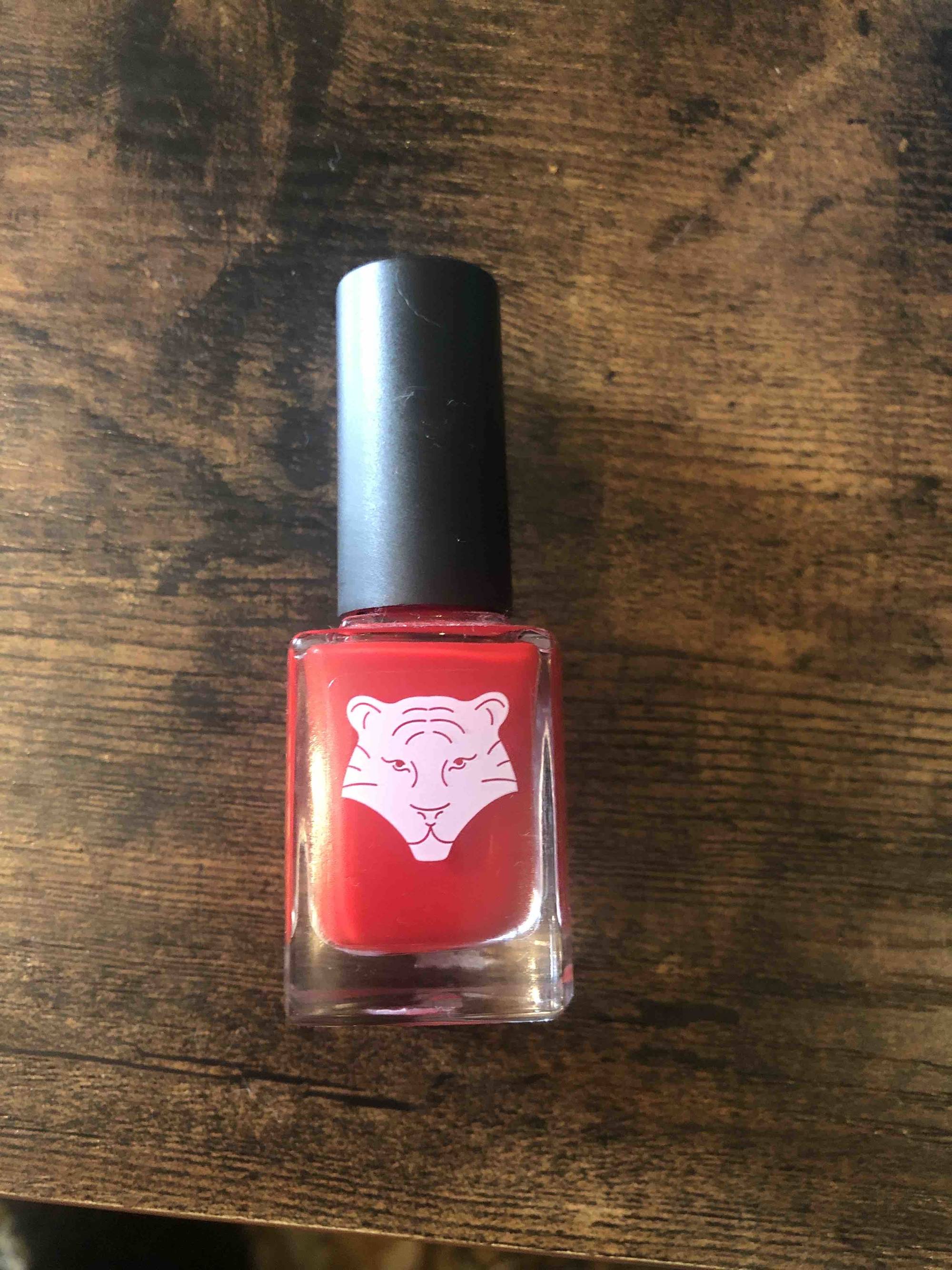 ALL TIGERS - Natural & vegan - Vernis à ongles rouge 298