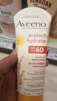 AVEENO - Protect+ hydrate SPF 60 - Écran solaire visage et corps