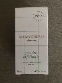 OH MY CREAM SKINCARE - Geste essentiel n° 2 - Poudre exfoliante