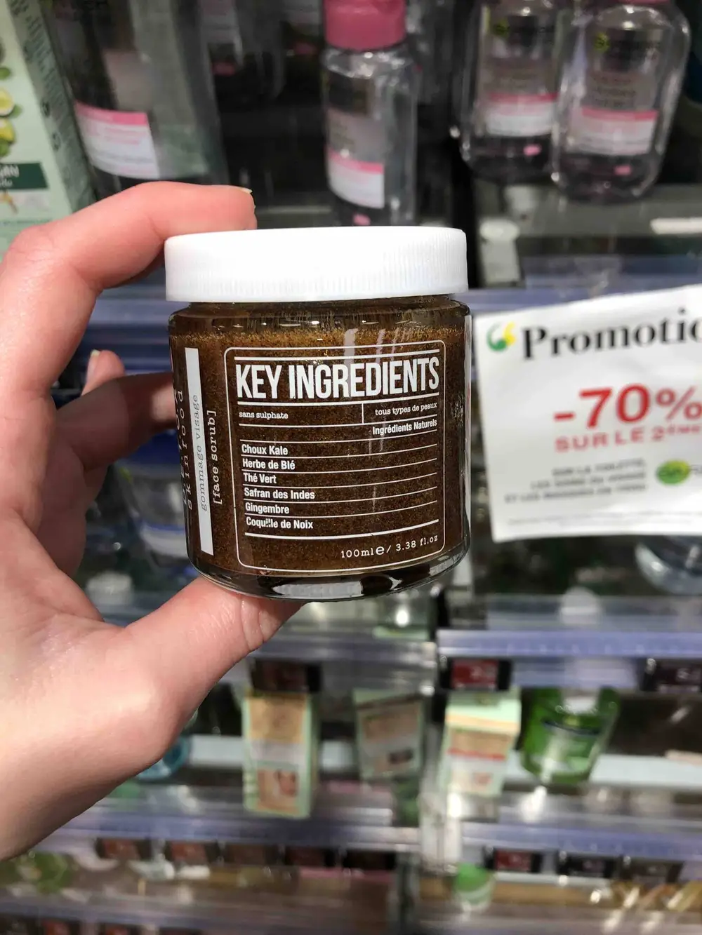 DETOX SKINFOOD - Gommage visage 
