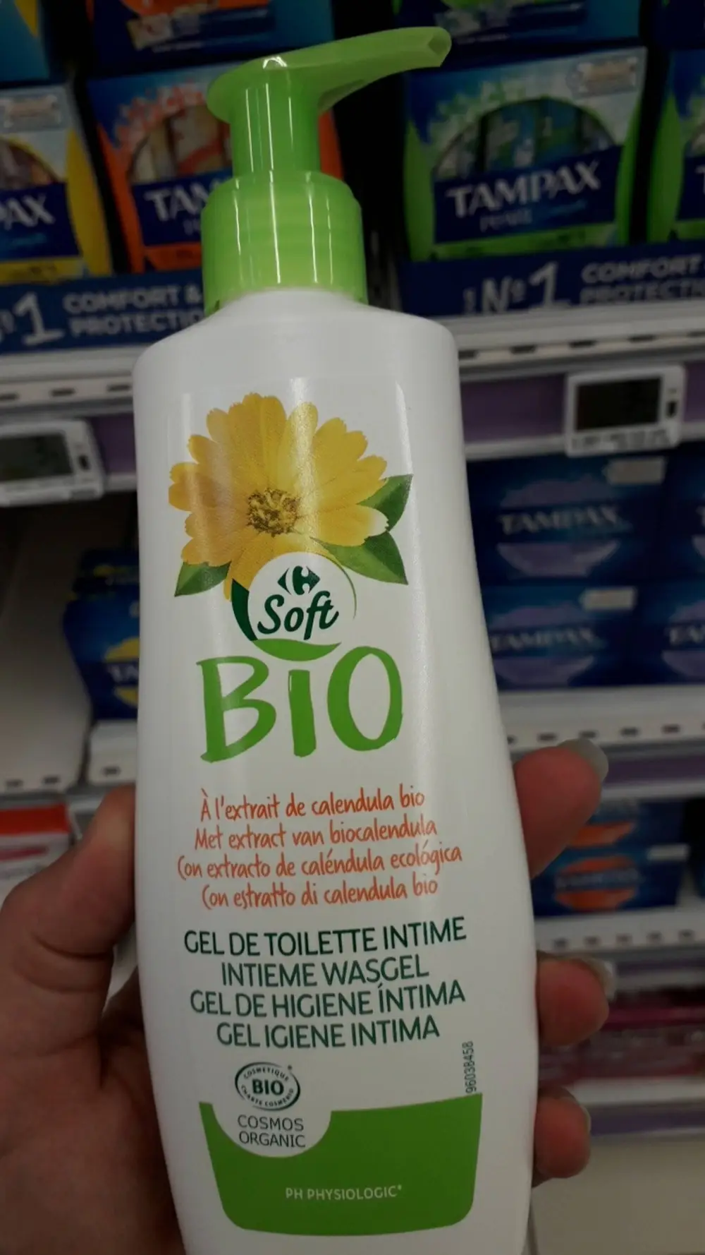 CARREFOUR SOFT BIO - Gel de toilette intime