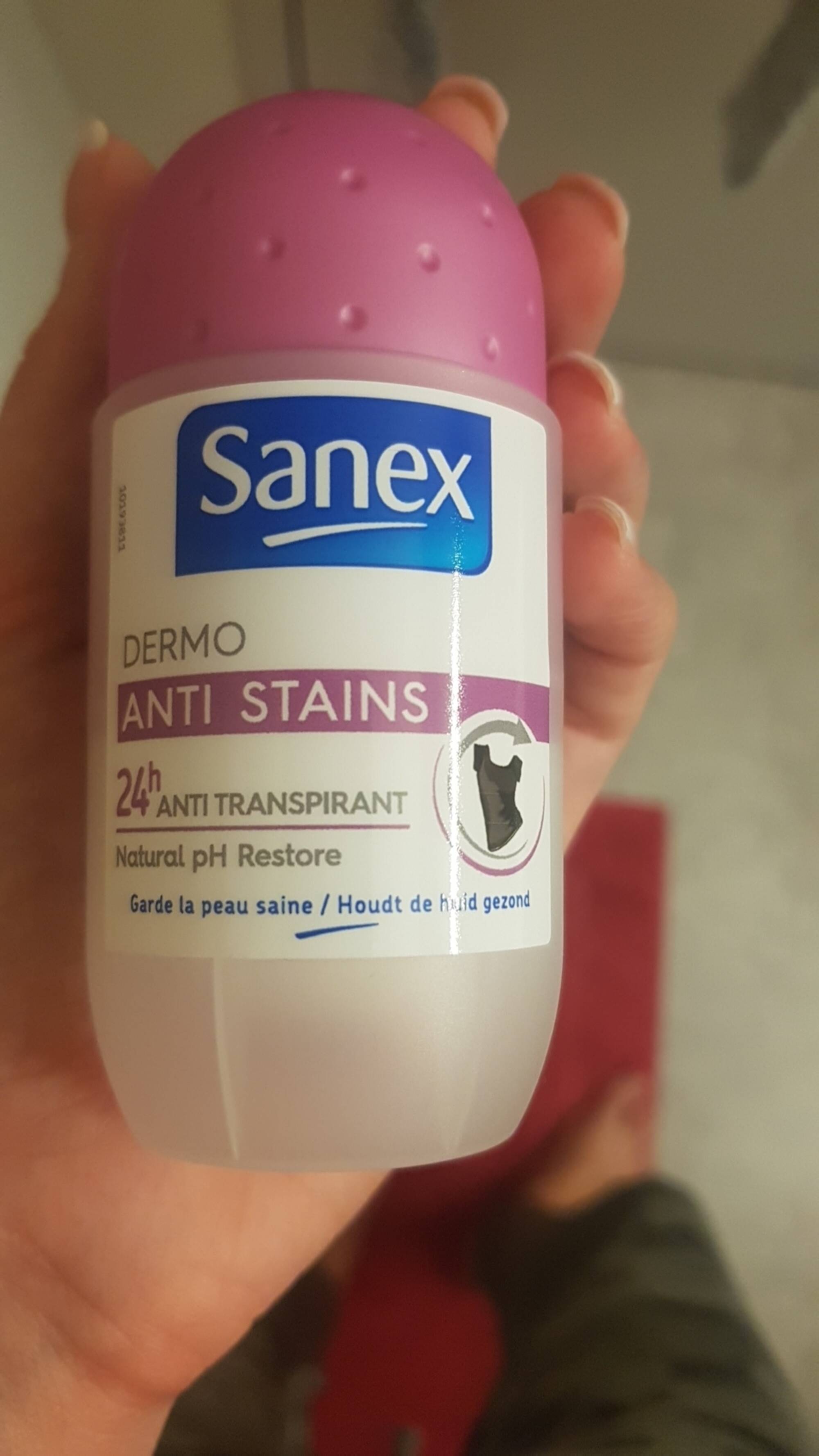 SANEX - Dermo Anti Stains - Anti-transpirant 24h