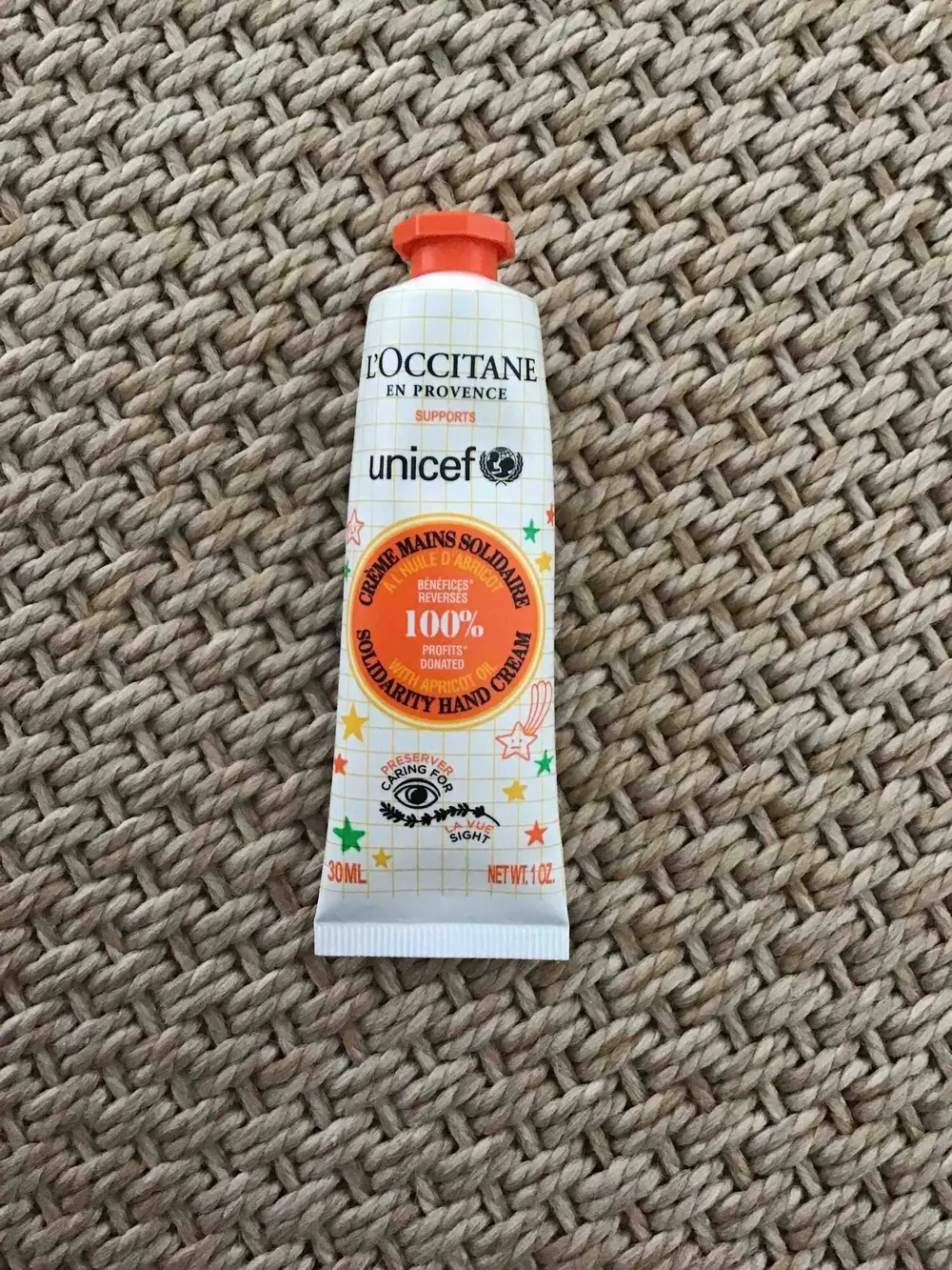 L'OCCITANE - Crème mains solidaire