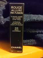 CHANEL - Rouge allure ink fusion 848 brun mysterieux
