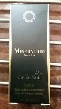 MINERALIUM - Caviar noir - Ageless triple action concetrate