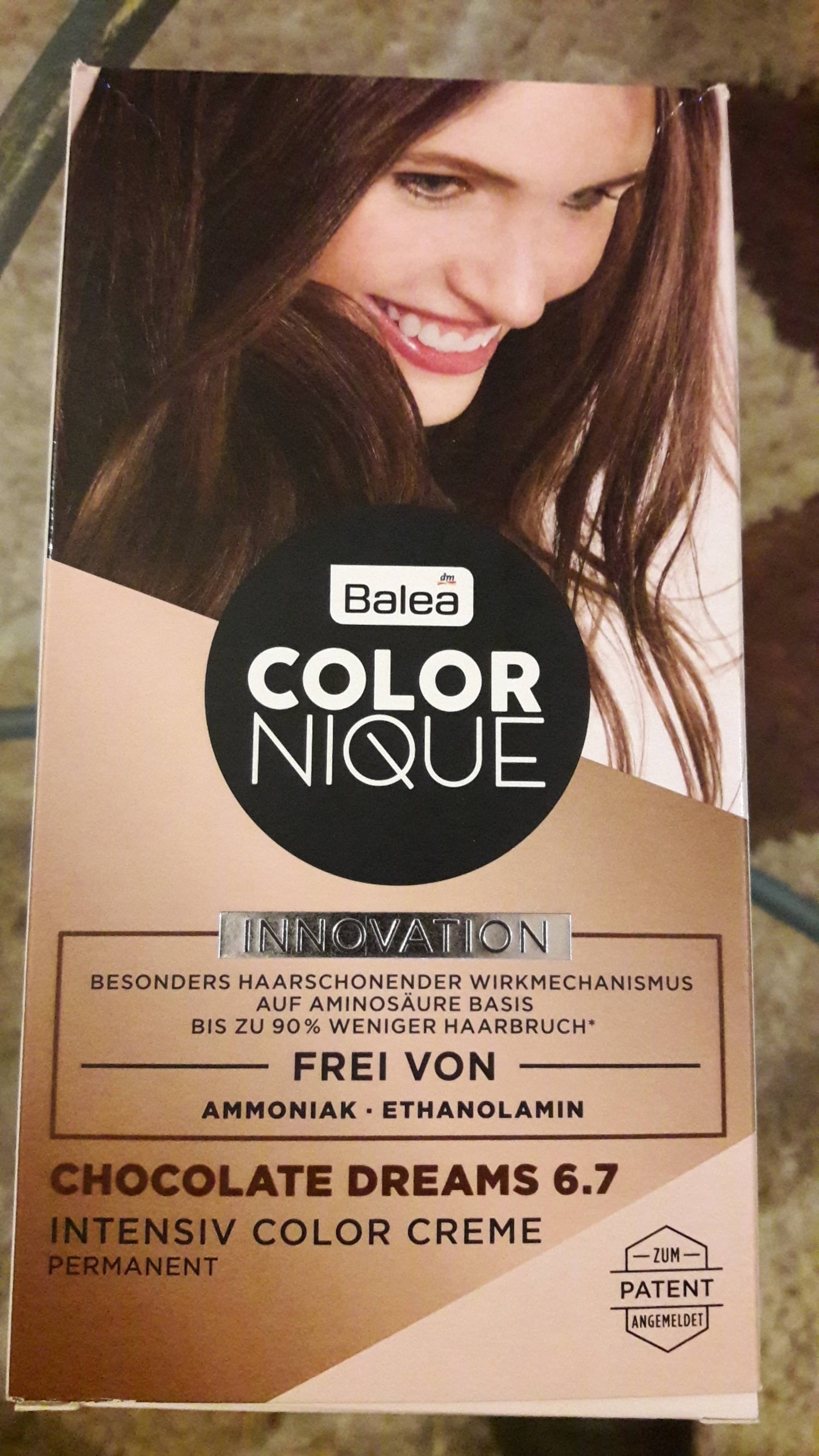 BALEA - Color nique - Intensiv color creme chocolate dreams 6.7