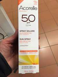 ACORELLE - Spray solaire SPF 50