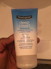 NEUTROGENA - Deep clean invigorating - Makeup removing creamy wash