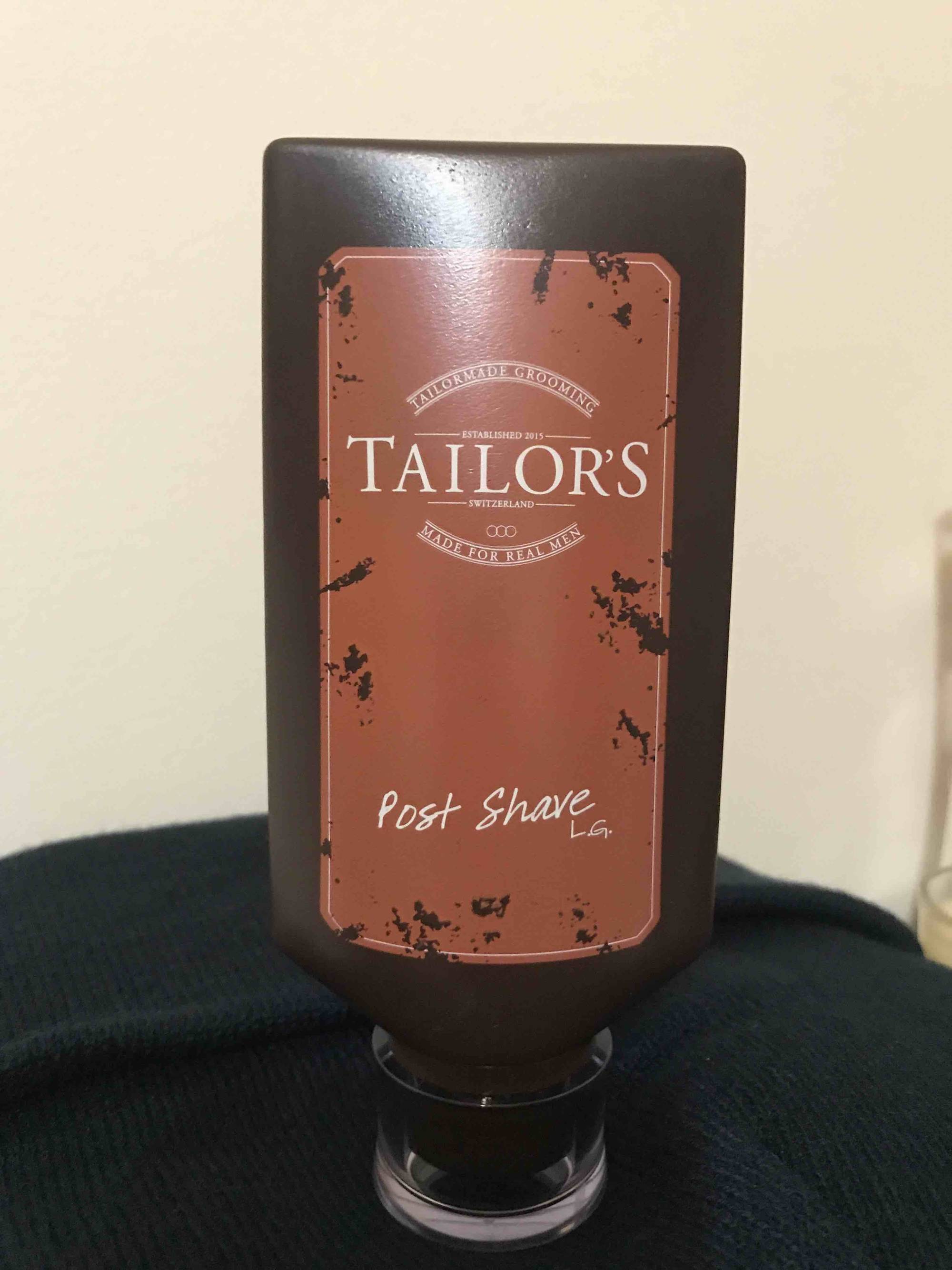 TAILOR'S - Post shave
