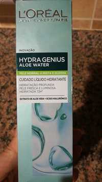 L'ORÉAL - Hydra genius - Aloe water