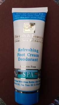 HEALTH & BEAUTY - Refreshing foot cream deodorant