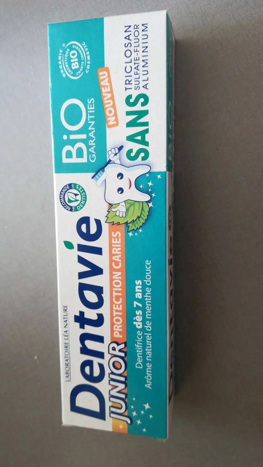 DENTAVIE - Junior protection caries - Dentifrice dès 7 ans