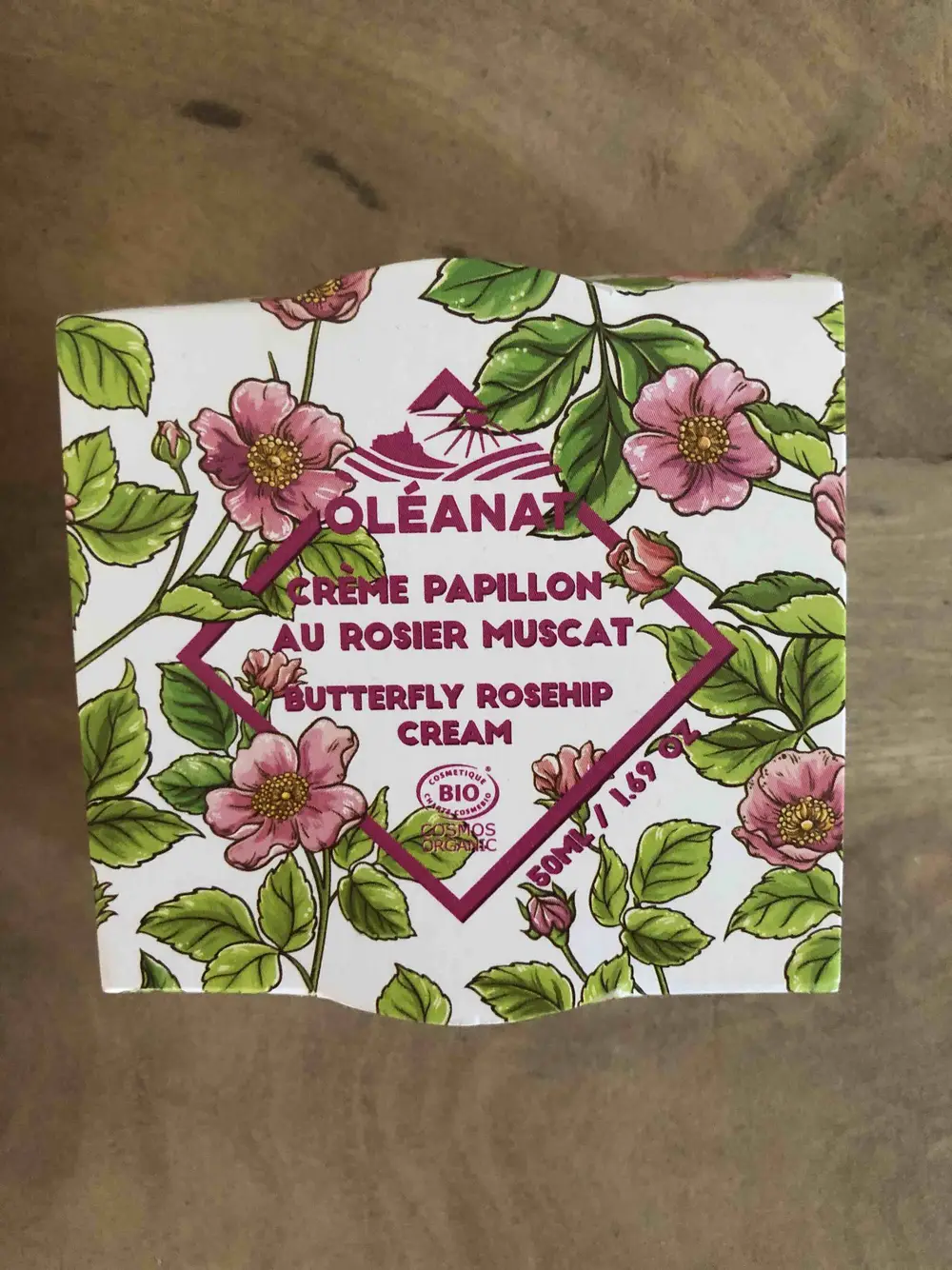 OLÉANAT - Crème papillon au rosier muscat