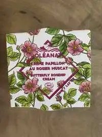 OLÉANAT - Crème papillon au rosier muscat