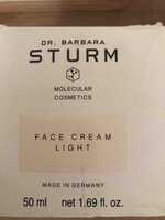 DR BARBARA STURM - Face cream light 