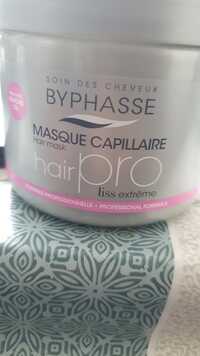 BYPHASSE - Hair pro - Masque capillaire liss extrême