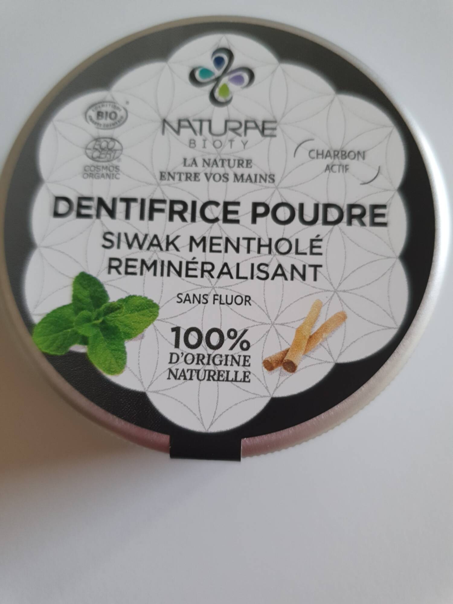 NATURAE BIOTY - Dentifrice poudre