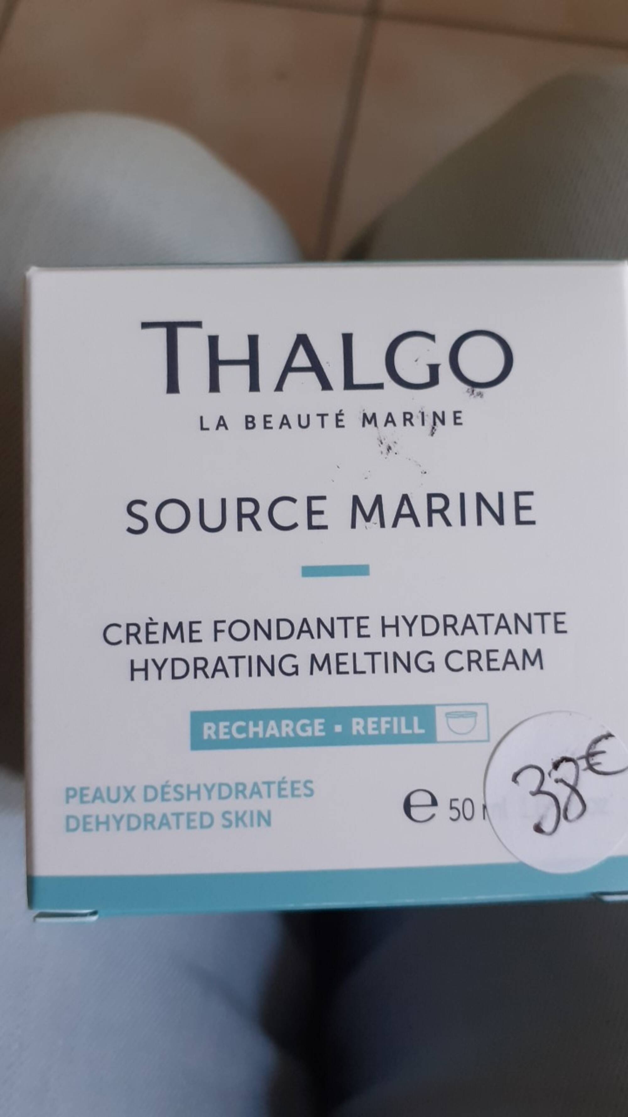 THALGO - Source Marine - Crème fondante hydratante
