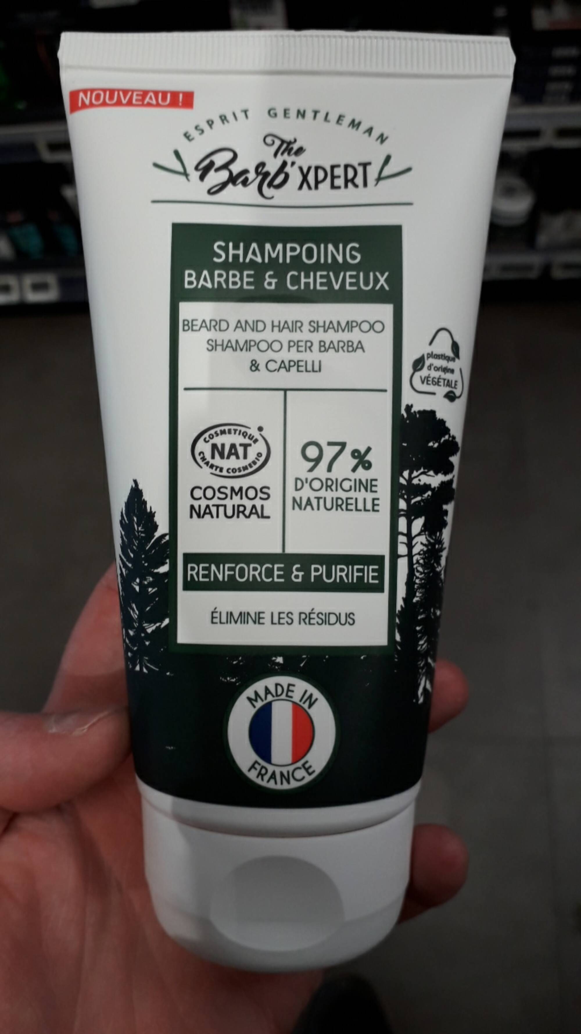 THE BARB'XPERT - Shampoing barbe & cheveux 