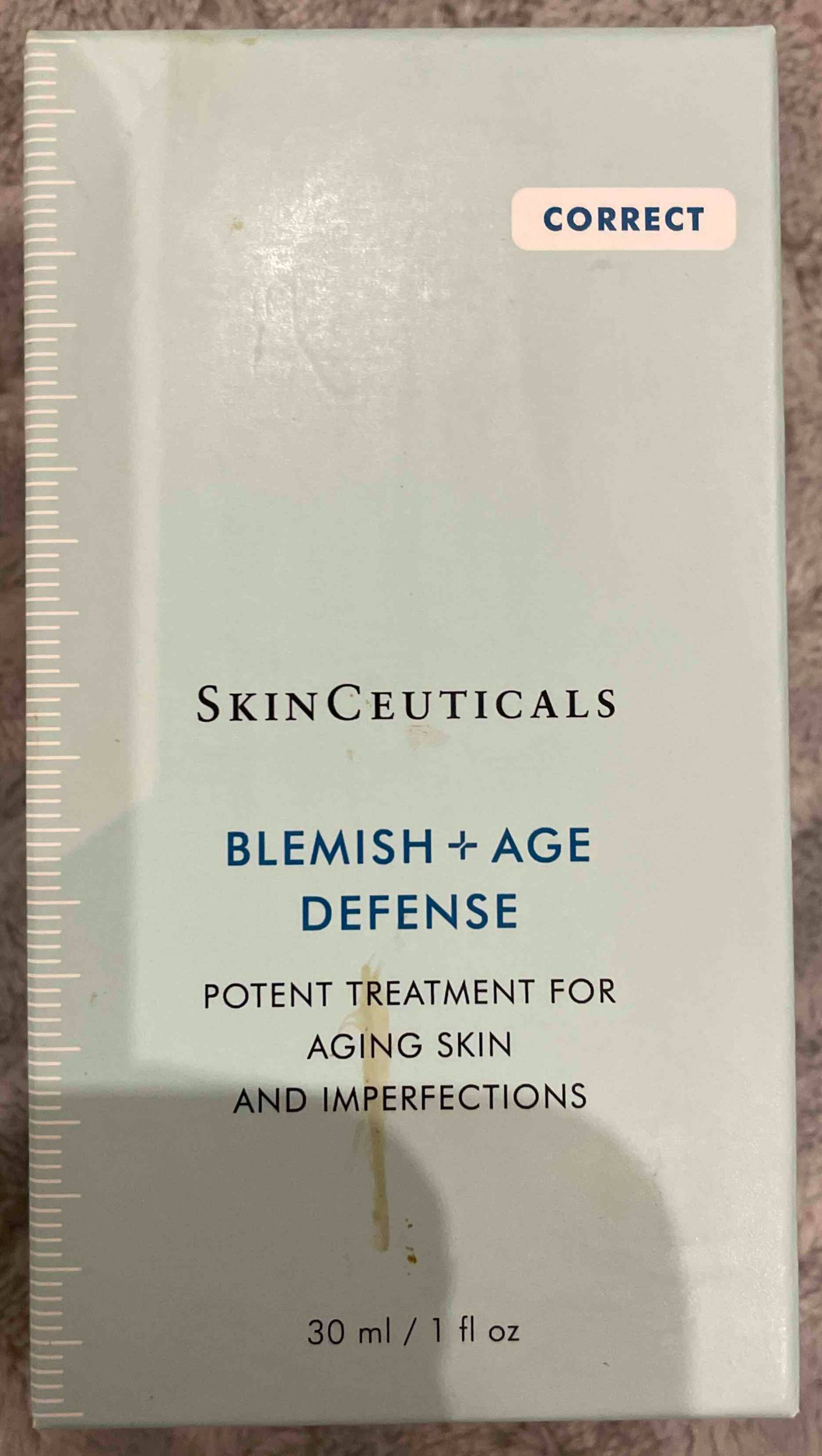 SKINCEUTICALS - Correct Blemish+age defense 
