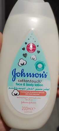 JOHNSON'S - Cottontouch - Face & body lotion
