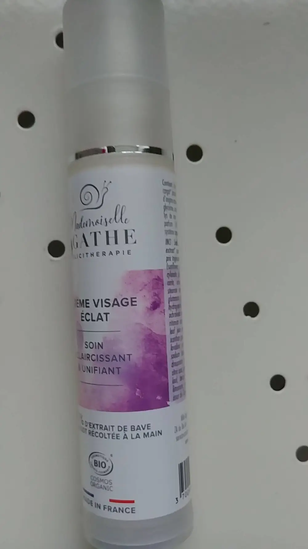 MLLE AGATHE - Crème visage éclat - Soin éclaircissant & unifiant