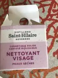 DISTILLERIE SAINT-HILAIRE AUVERGNE - Nettoyant visage peaux sèches