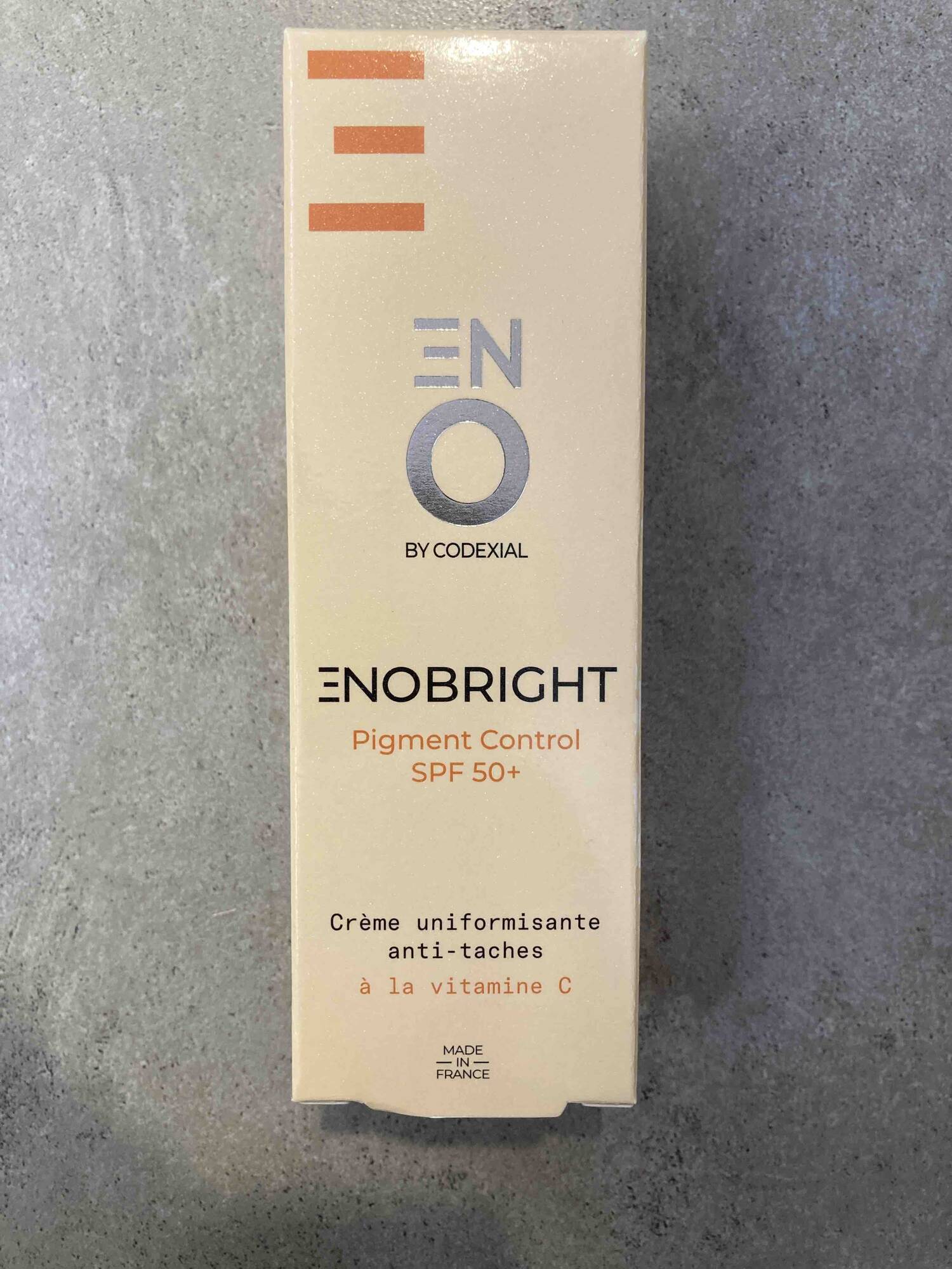 CODEXIAL - Enobright - Crème uniformisante anti-taches