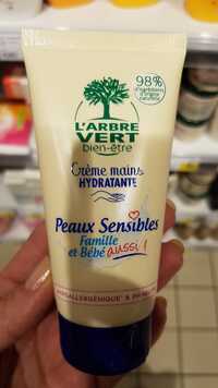 L'ARBRE VERT - Crèmes mains hydratante pour peaux sensibles