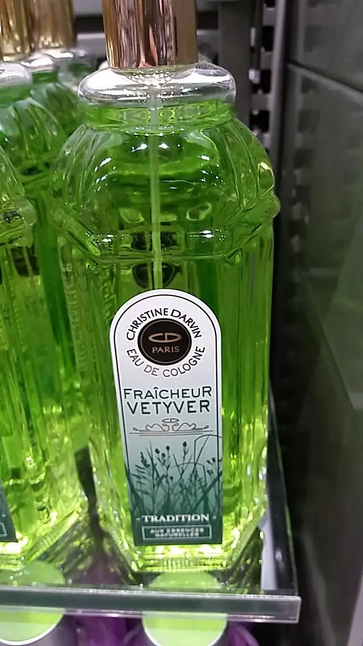 CHRISTINE DARVIN - Fraîcheur vetyver - Eau de Cologne