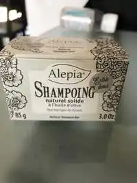 ALEPIA - Shampooing naturel solide à l’huile d’olive 