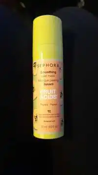 SEPHORA - Masque peeling lissant fruit acids