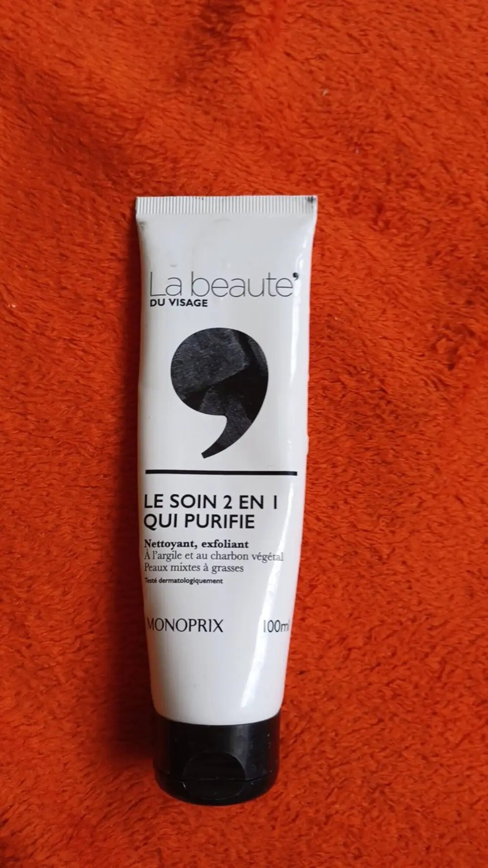 MONOPRIX - La beauté du visage - Le soin 2 en 1 qui purifie