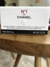 CHANEL - Baume lèvres et joues revitalisant au camelia rouge