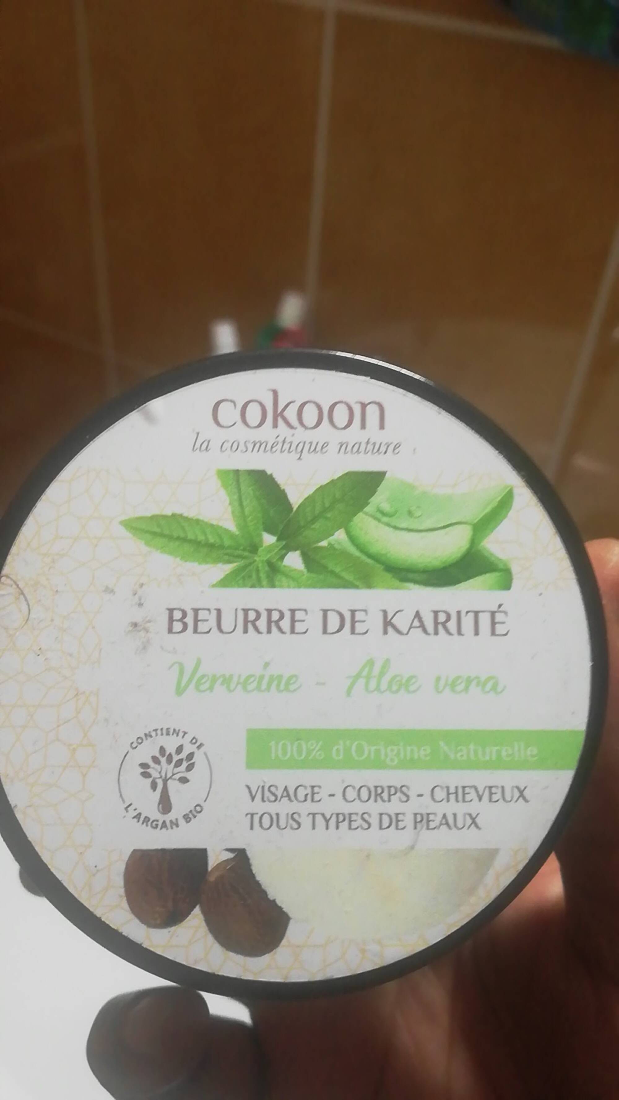 COKOON - Verveine aloe vera - Beurre de karité 