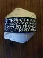 LIZIOT - Shampoing solide lait de chèvre et romarin