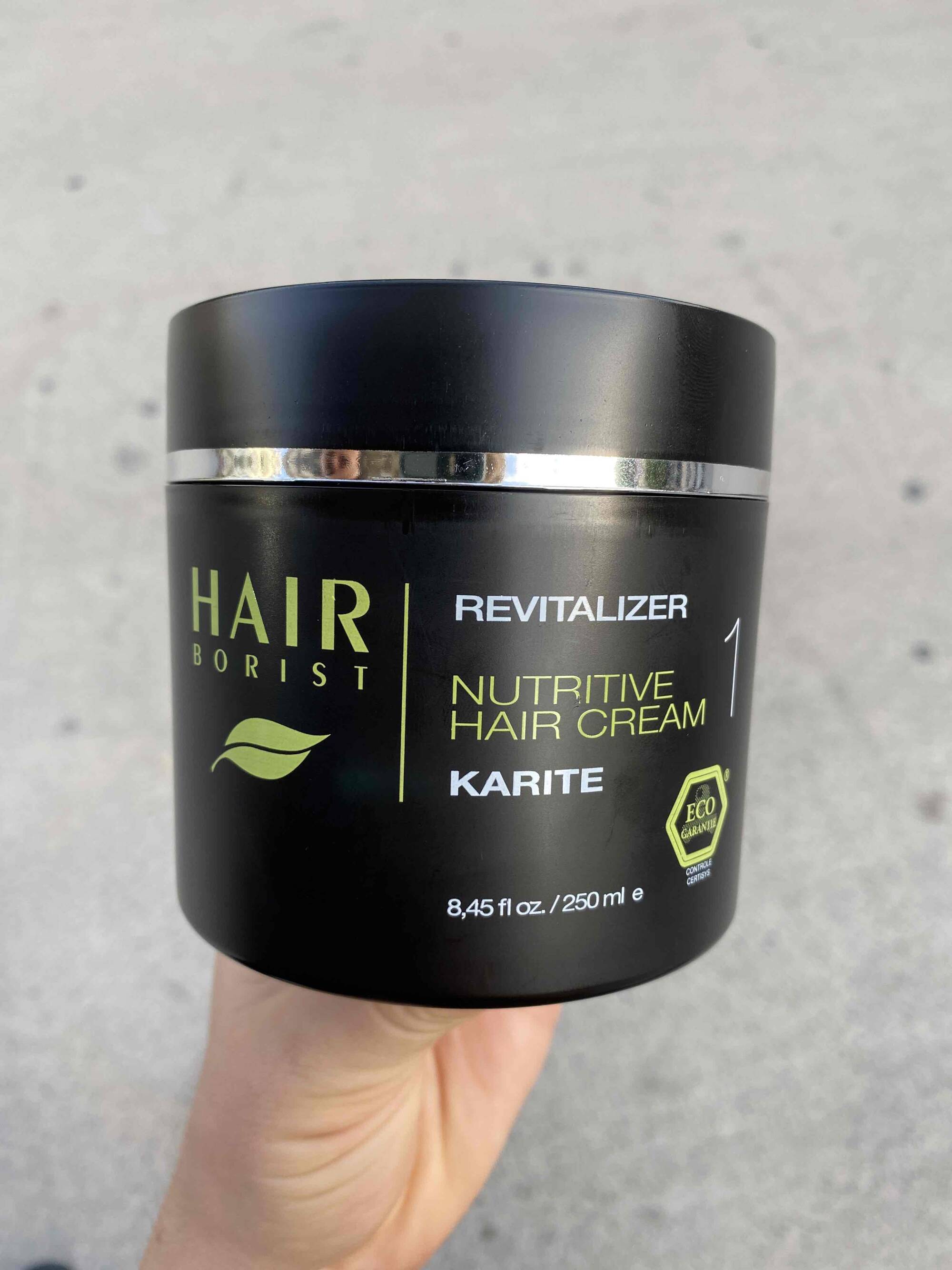 HAIR BORIST - Nutritive hair cream karite 