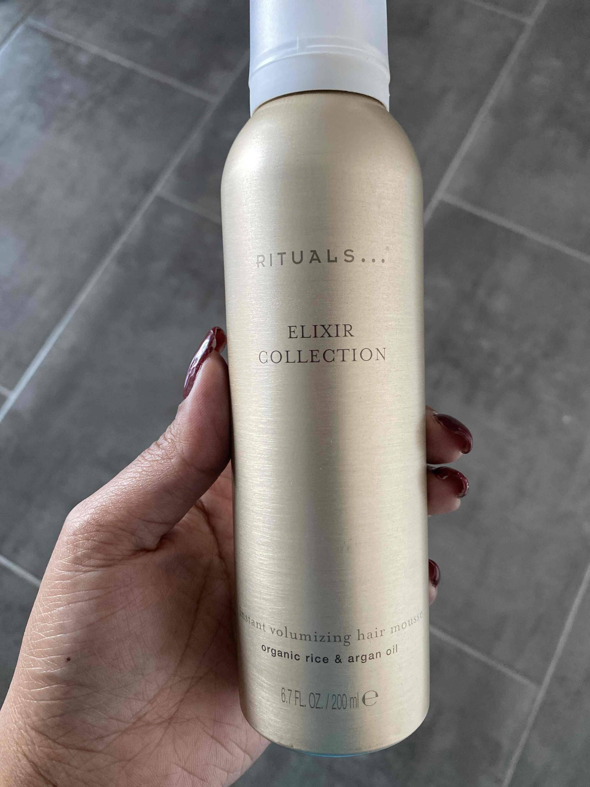 RITUALS - Elixir collection - Instant volumizing hair mousse
