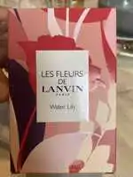 LES FLEURS DE LANVIN - Water lily - Eau de toilette
