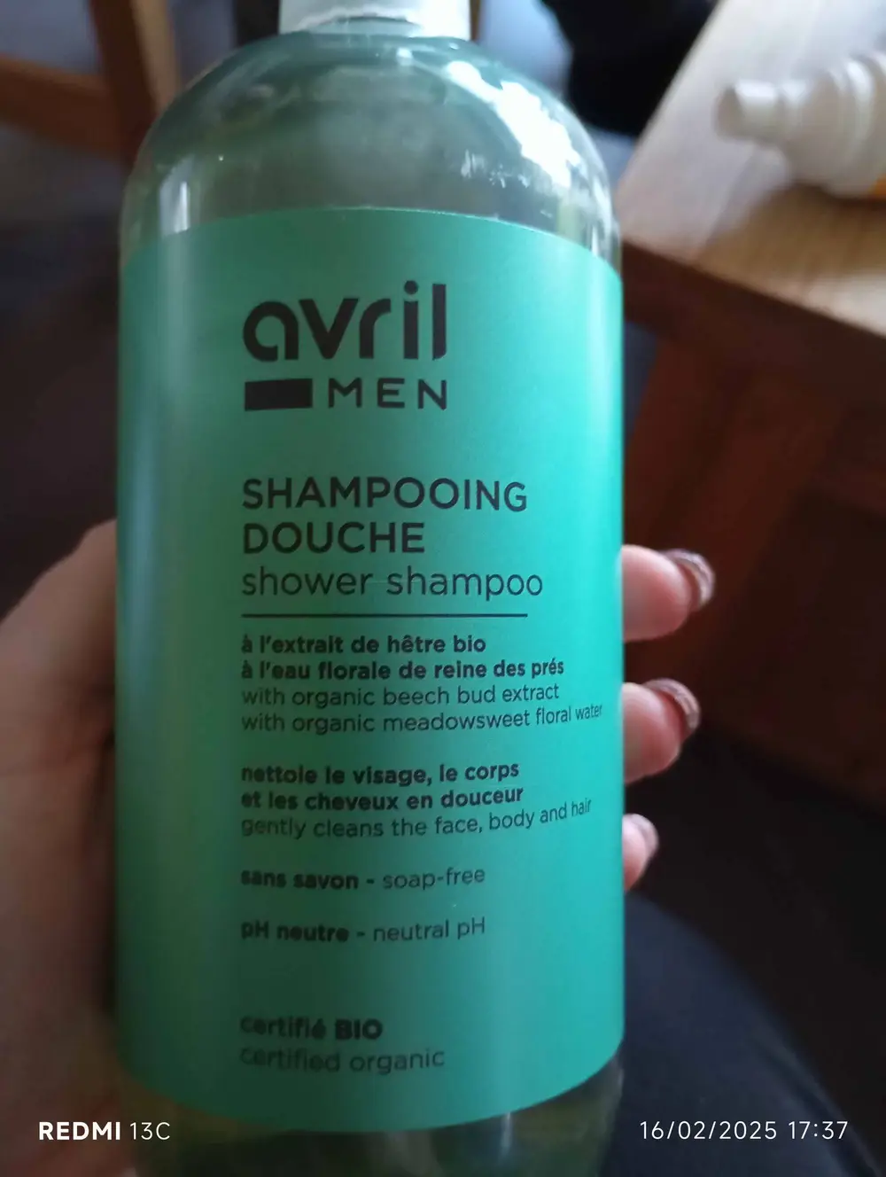 AVRIL - Shampooing douche men