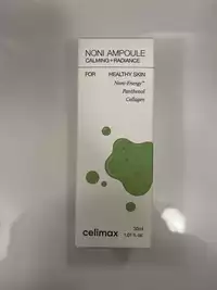 CELIMAX - Noni ampoule calming + radiance